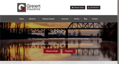 Desktop Screenshot of greiertinsurance.com