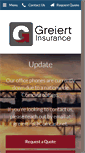 Mobile Screenshot of greiertinsurance.com